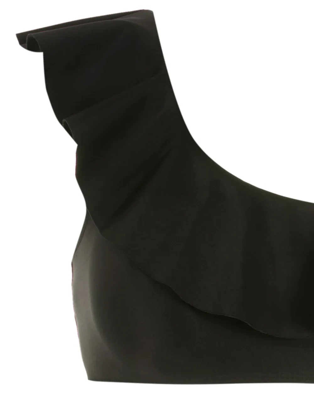 Lygia & Nanny Martina One-shoulder Bikini Top In Black