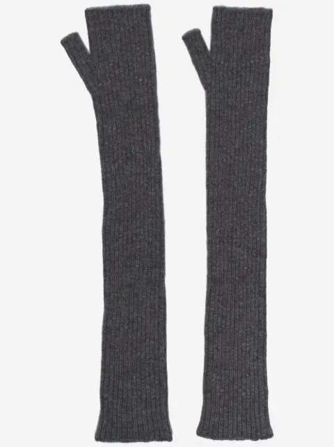 Barrie cashmere fingerless gloves