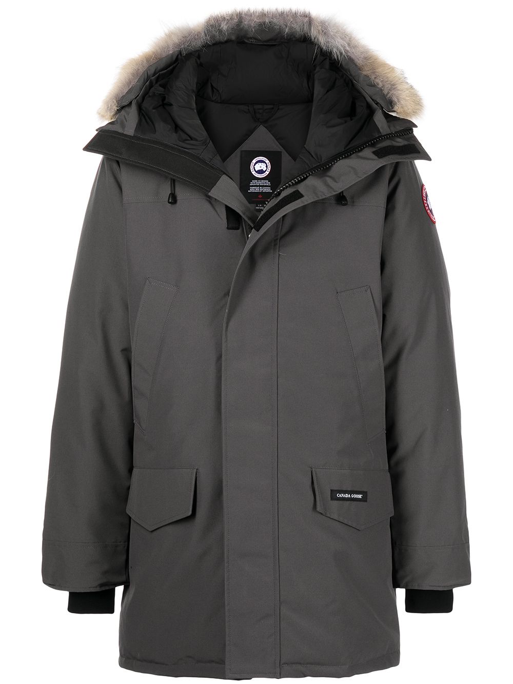 фото Canada goose пуховик с капюшоном и мехом