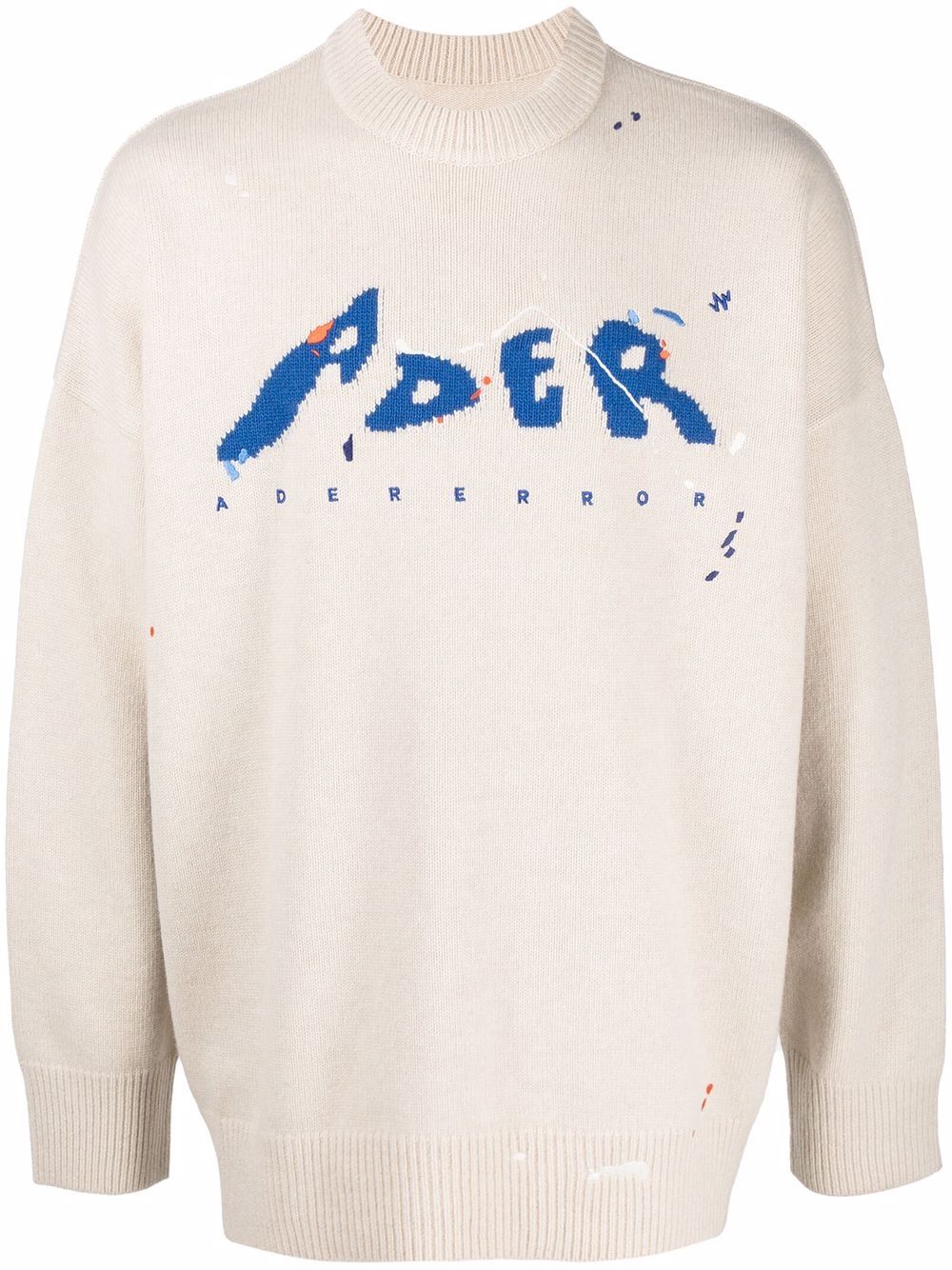 Ader Error logo-print Knitted Jumper - Farfetch