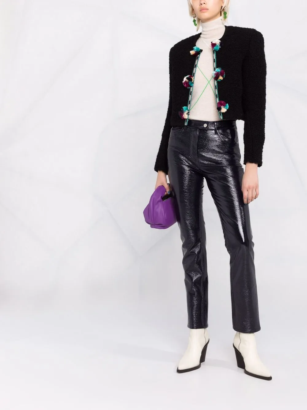 Shop Isabel Marant Gradiazi pompom-embellished jacket with ...