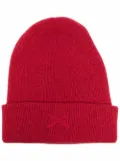 Barrie embroidered cashmere beanie