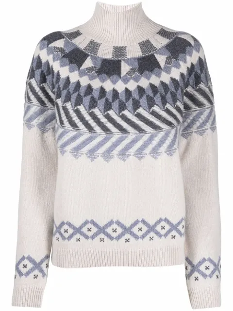 Barrie high-neck cashmere jumper 