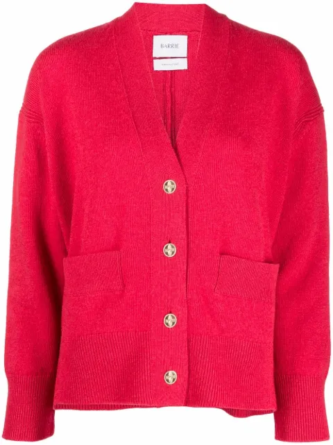 Barrie v-neck cashmere cardigan 
