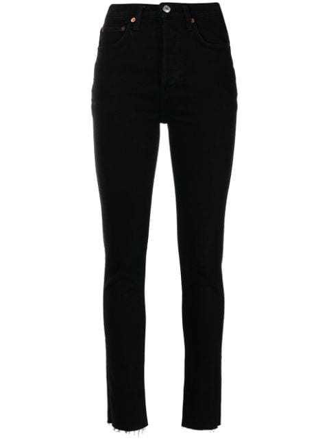 RE/DONE high-rise skinny jeans