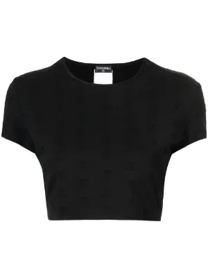 Chanel Pre-Owned 1995 クロップド Tシャツ 通販 - FARFETCH