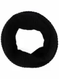 Barrie ribbed-knit cashmere snood - Black