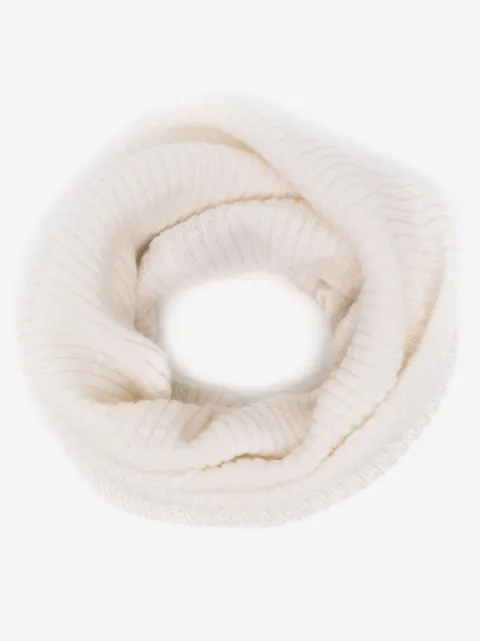 Barrie ribbed-knit cashmere snood
