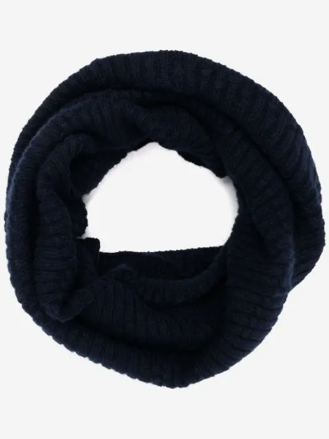 Barrie ribbed-knit cashmere snood