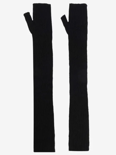 Barrie cashmere fingerless gloves