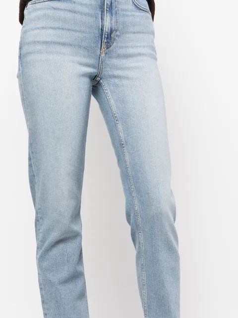comfort stretch 70s straight leg jeans 