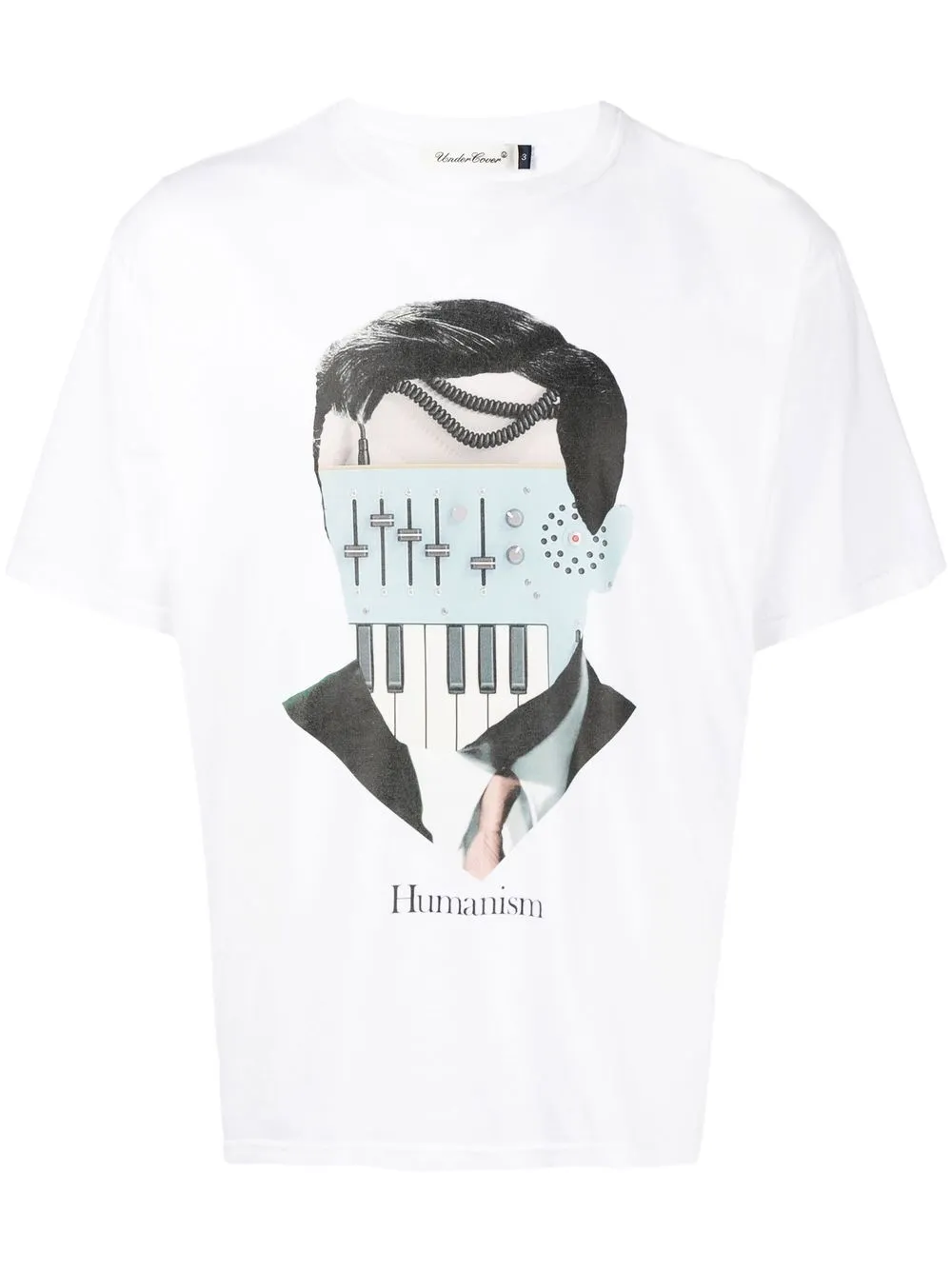 

Undercover playera Humanism de manga corta - Blanco