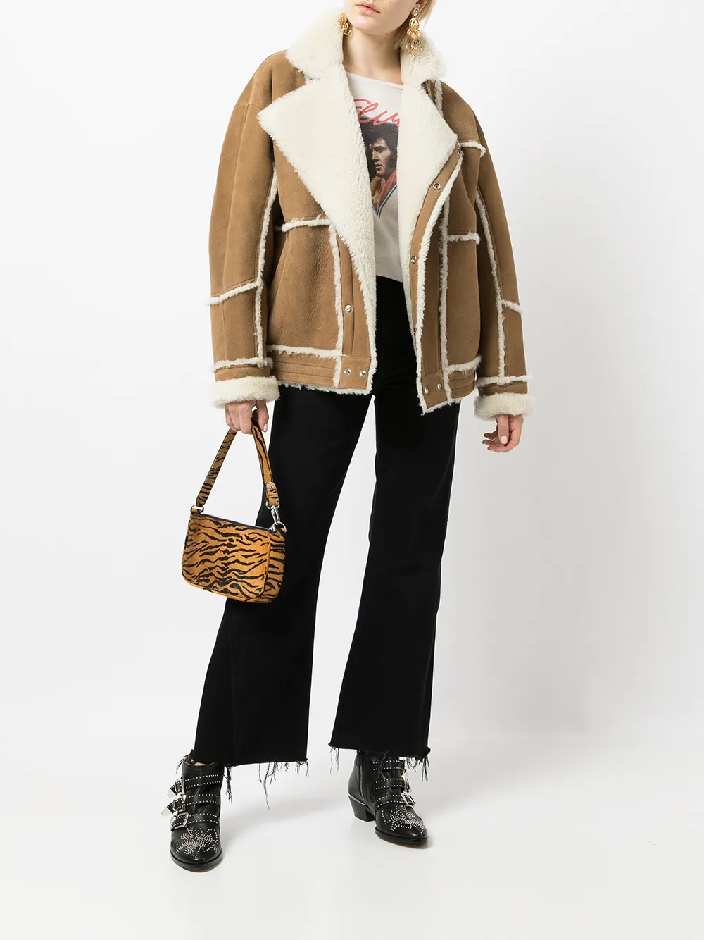 iro shearling moto jacket