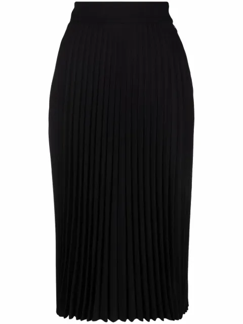 Off-White high-waisted pleated skirt