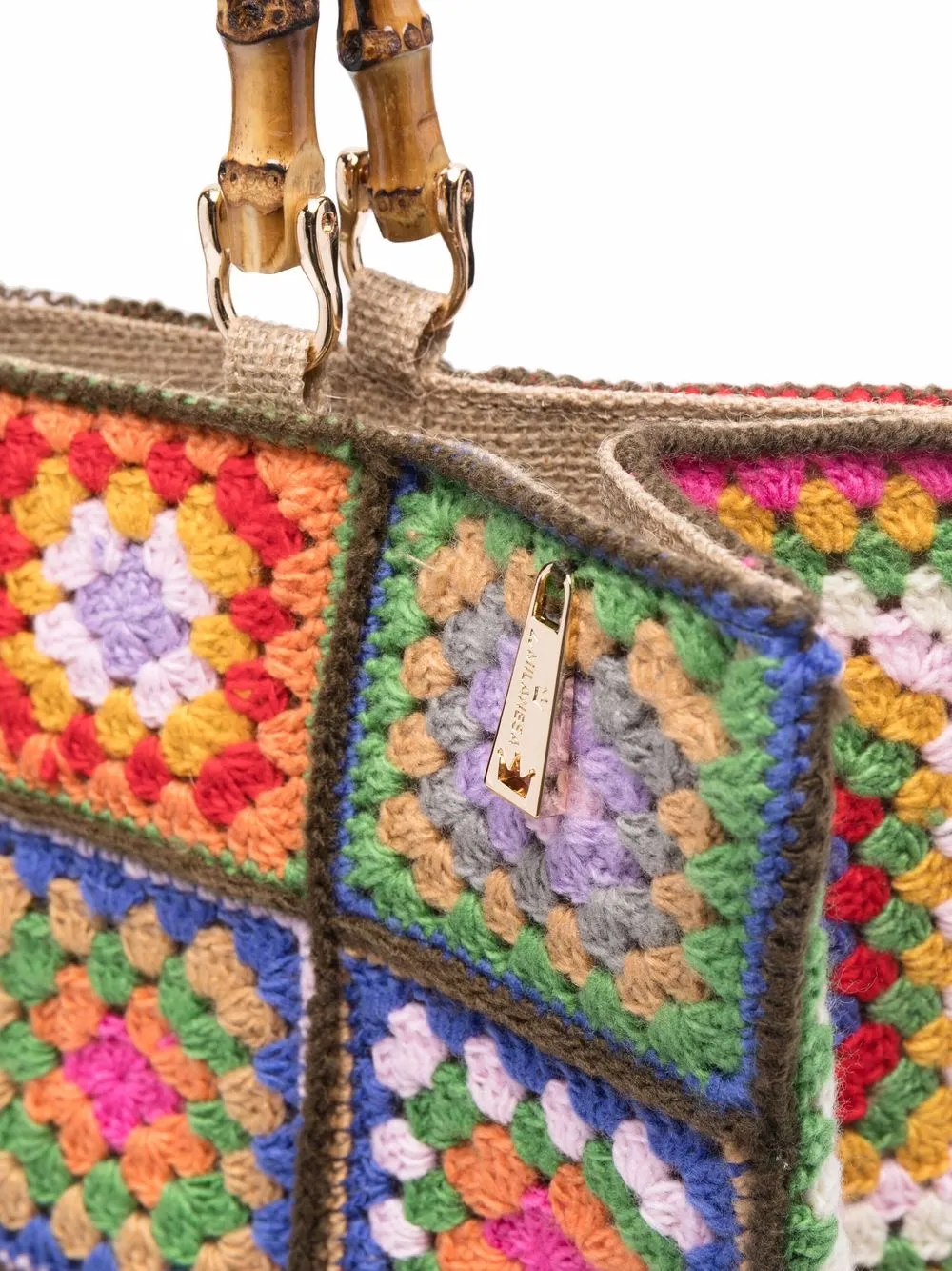 фото La milanesa большая сумка-тоут crochet