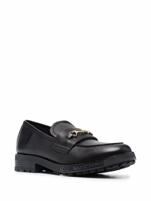love moschino loafers