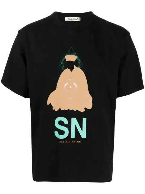 undercover 图案印花t恤