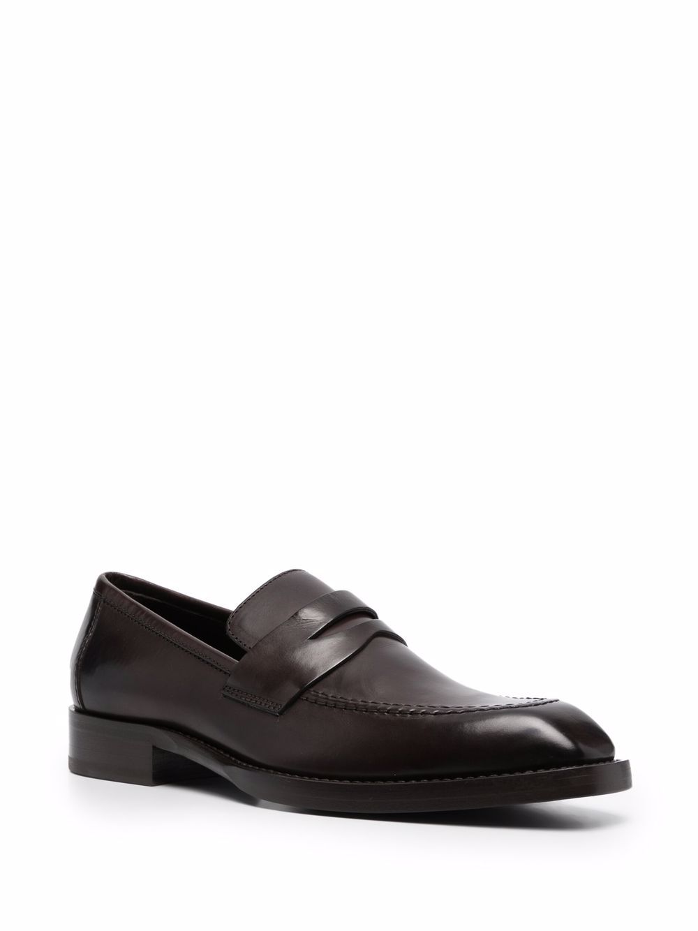 Paul Smith Loafers met vierkante neus - Bruin