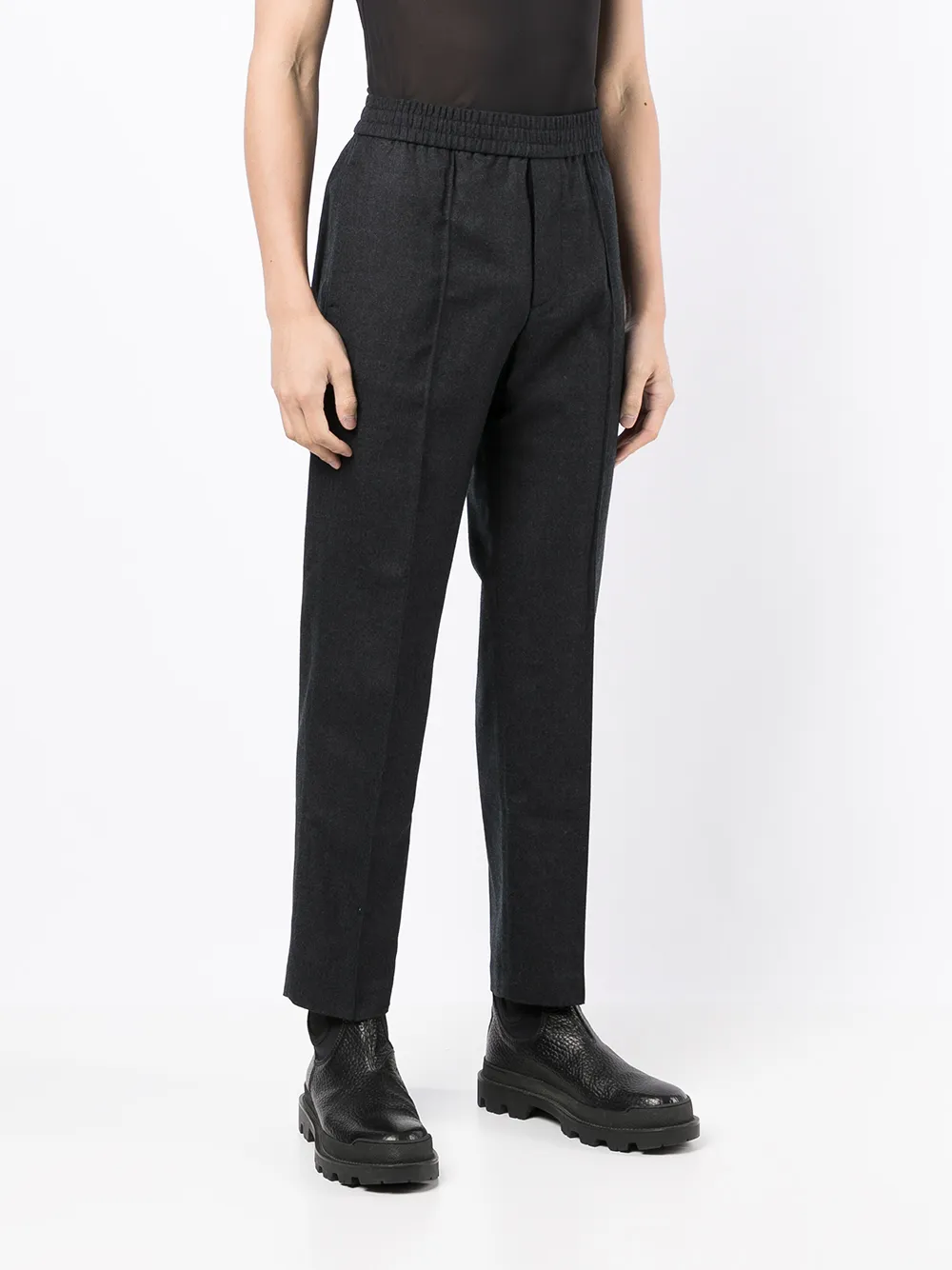 фото Emporio armani брюки строгого кроя с эластичным поясом