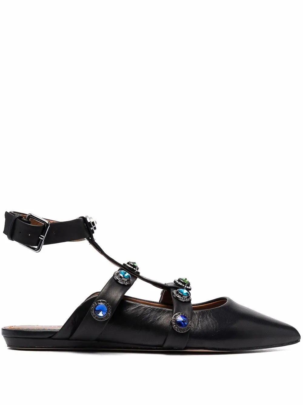 Kurt Geiger London балетки с кристаллами