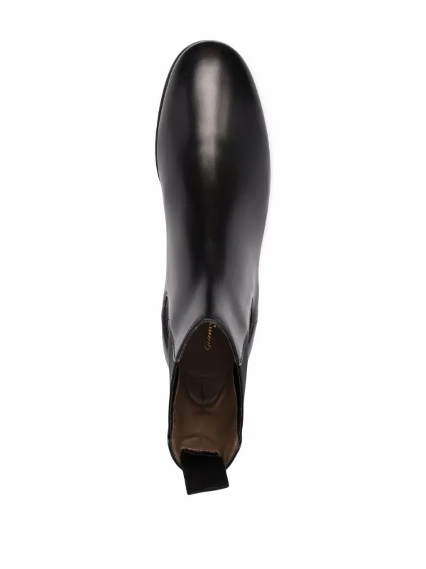 GIANVITO ROSSI ホインテットトゥツイトアンクルフツ 【関税込】 ビジューポインテッドトゥフラットシューズ（シューズ