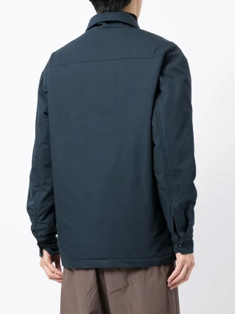Shop Lemaire Vulcan Wadded Overshirt Jacket With Express Delivery Farfetch