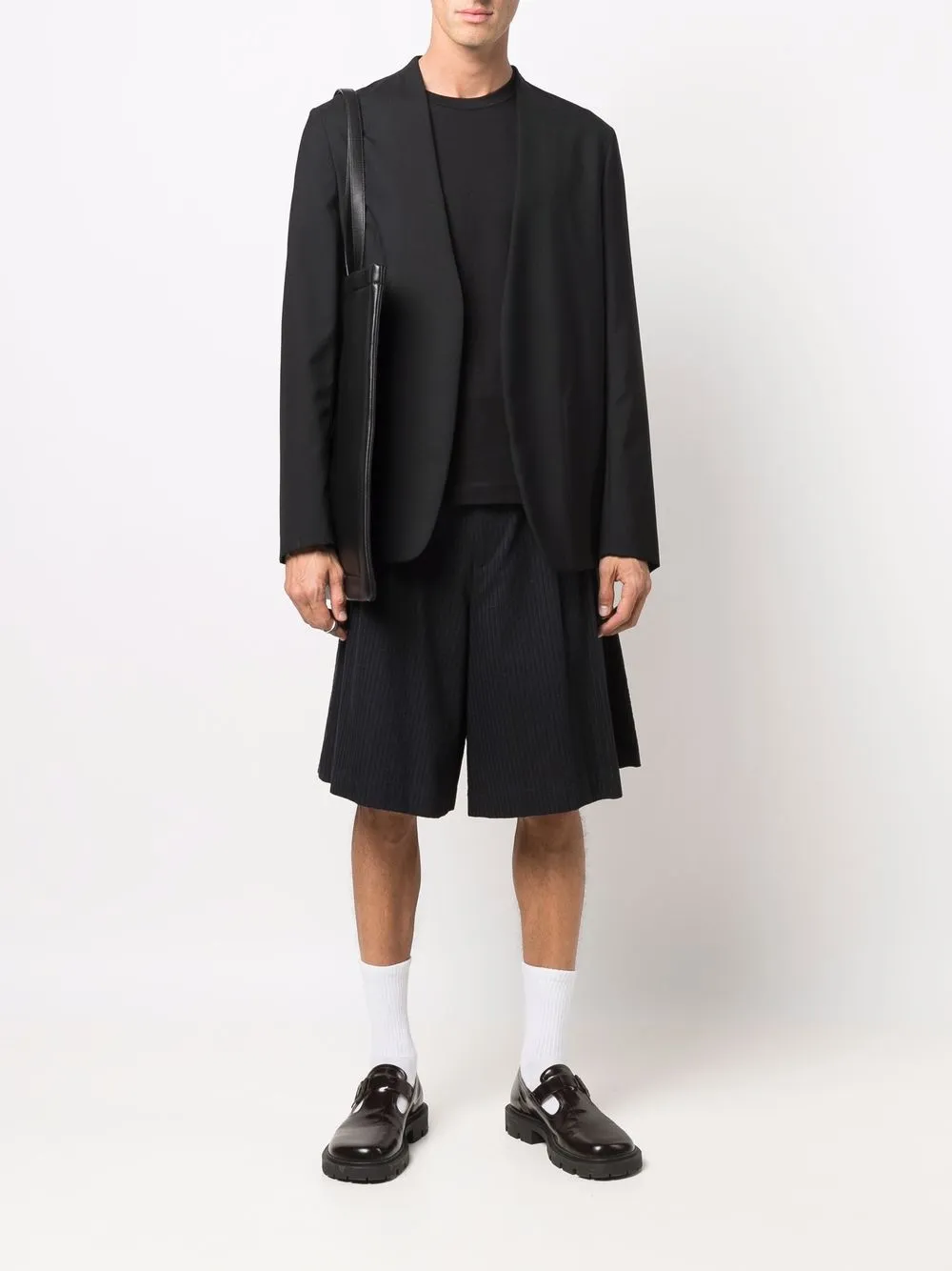Comme Des Garçons T-shirt met logoprint - Zwart