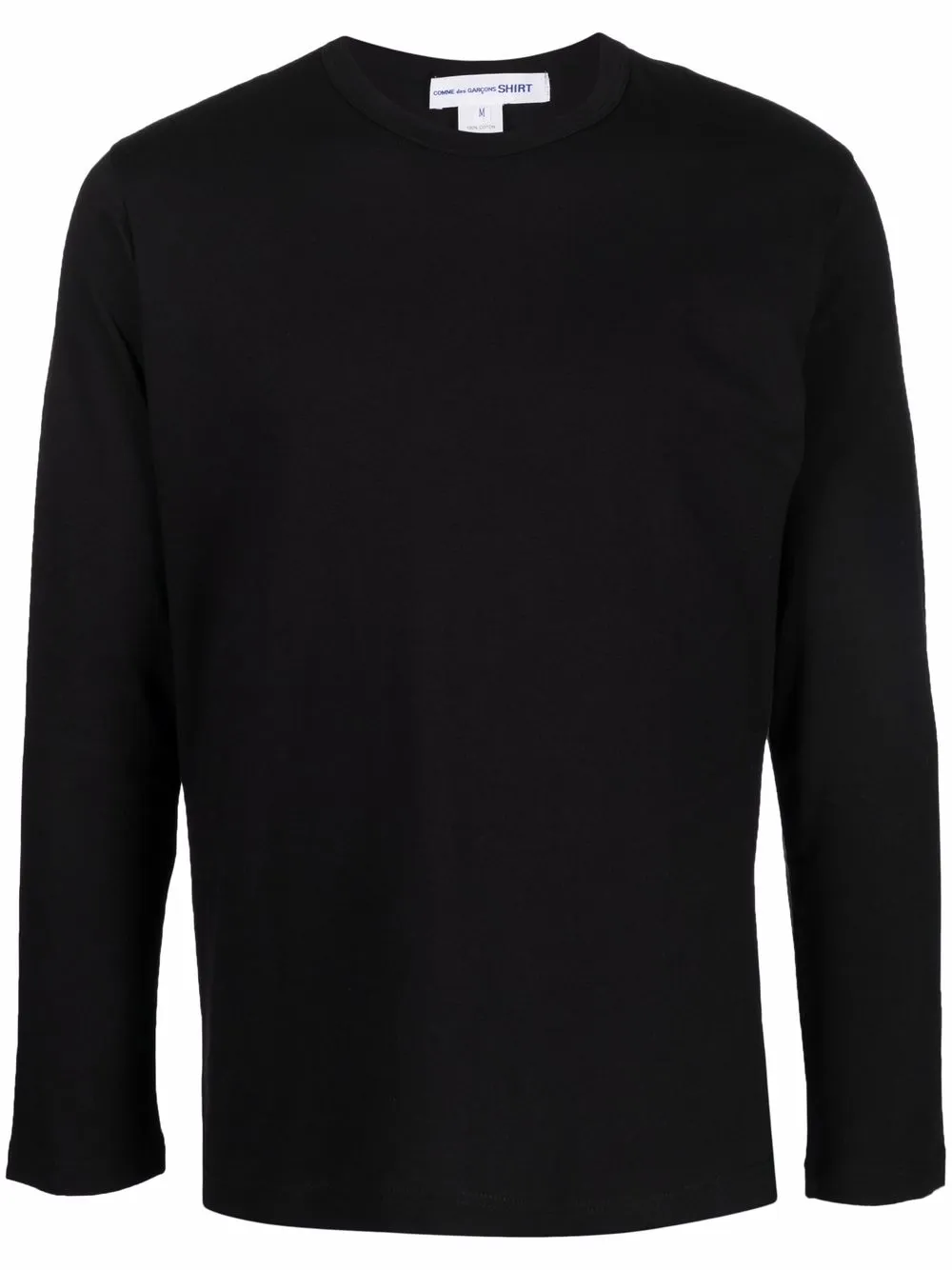 Comme Des Garçons T-shirt met logoprint Zwart