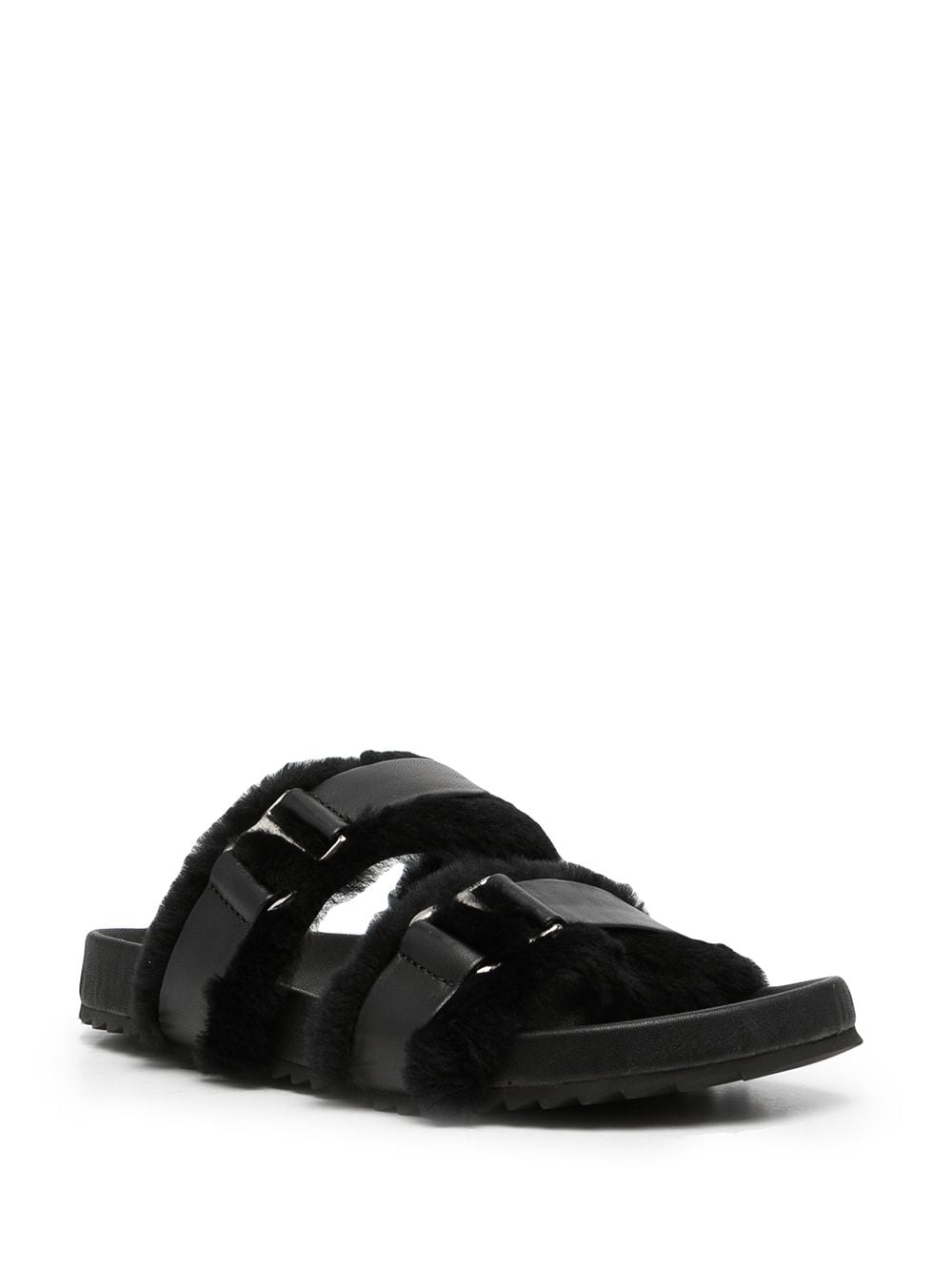 Senso Dalley sandalen met dubbele bandjes - Zwart