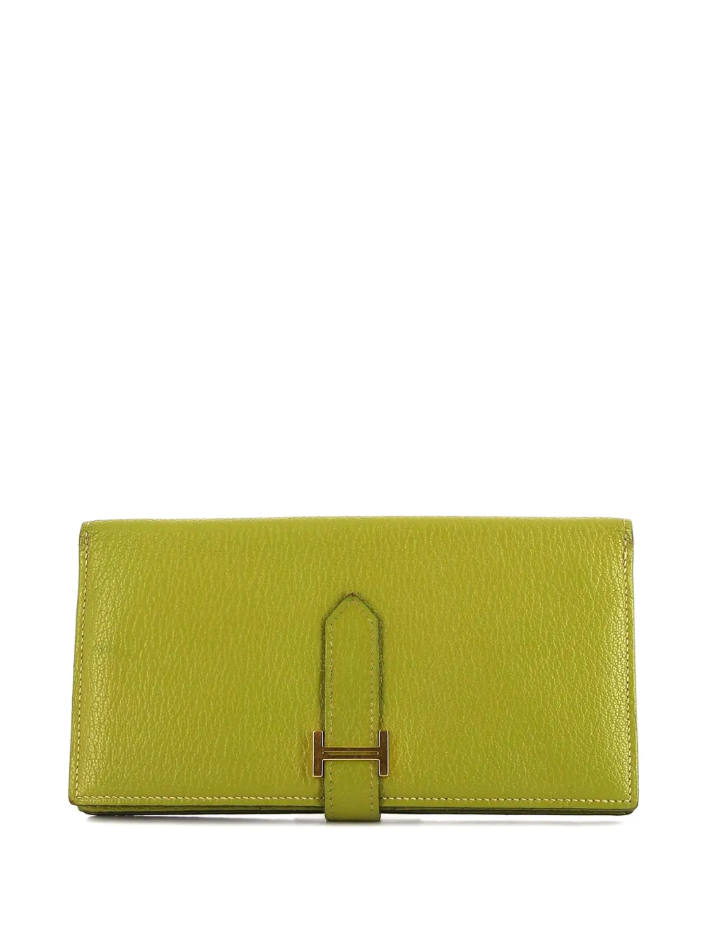 Hermès Pre-Owned 2005 Béarn wallet - Green