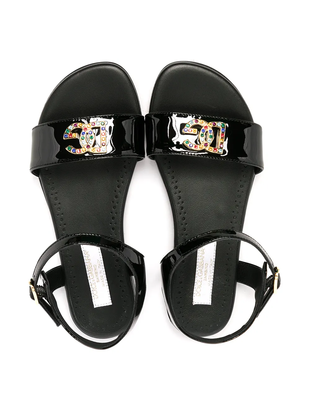 Dolce & Gabbana Kids Sandalen mit Logo-Schild | Klassische Sandalen | Image 3
