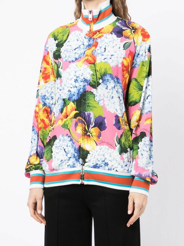 LV Flower Band Tracktop - Ready to Wear