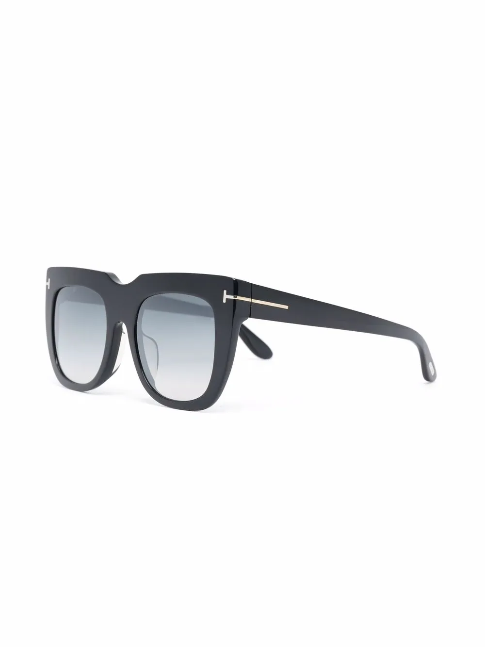 TOM FORD Eyewear Zonnebril met oversized montuur - Zwart