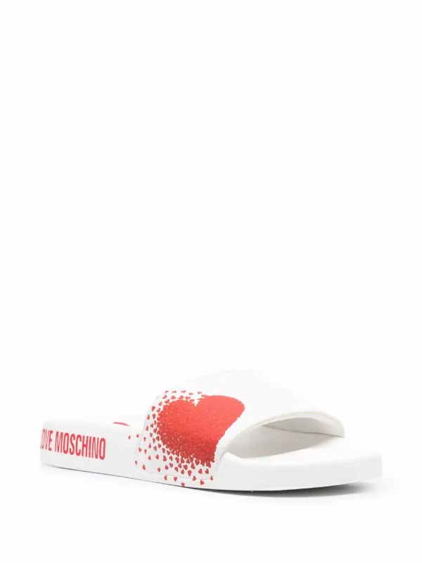 moschino slides cheap