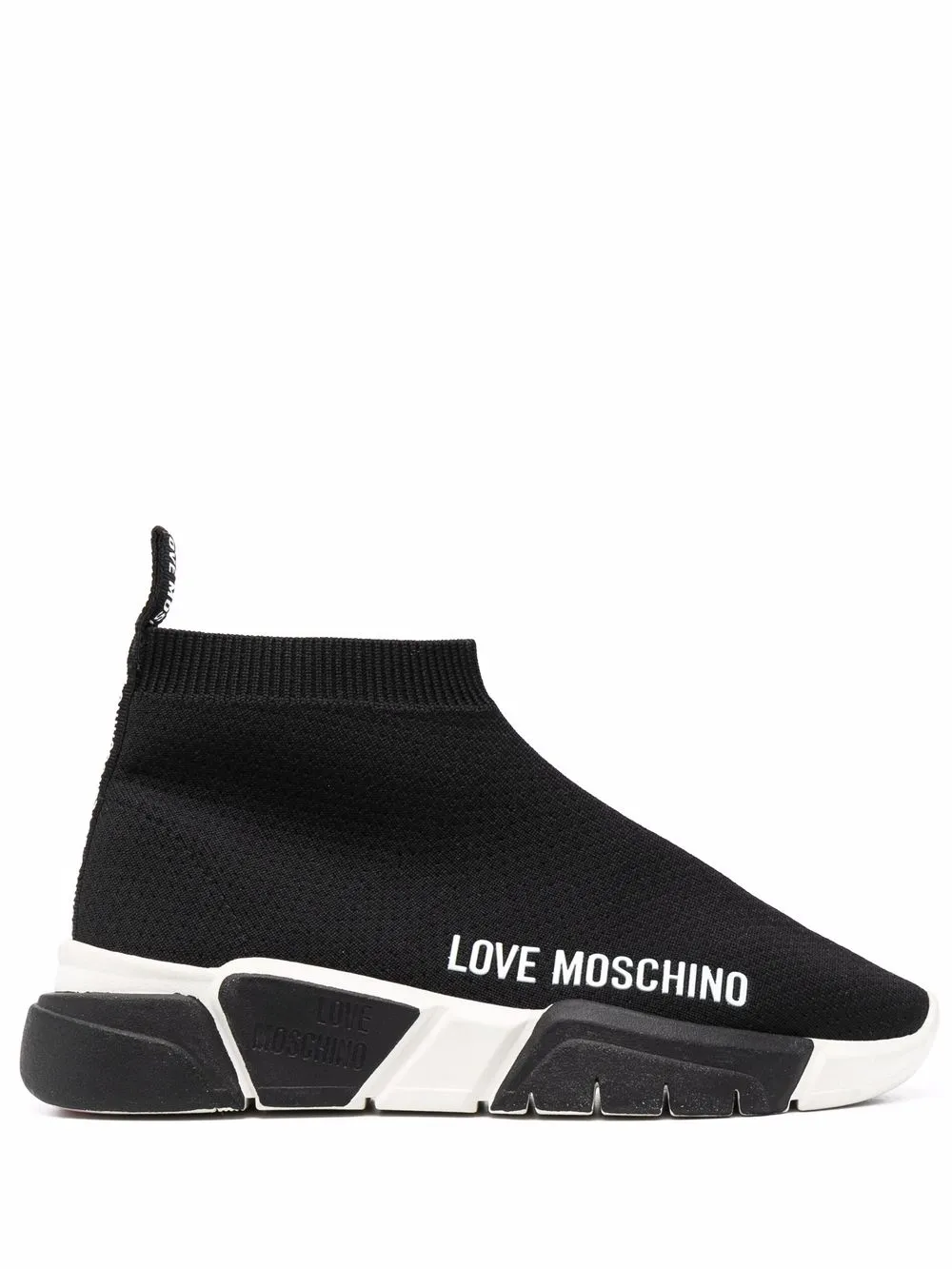 фото Love moschino слипоны с логотипом