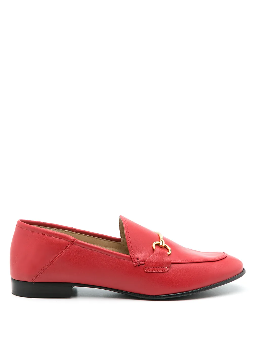 

Sarah Chofakian Milao leather loafers - Red