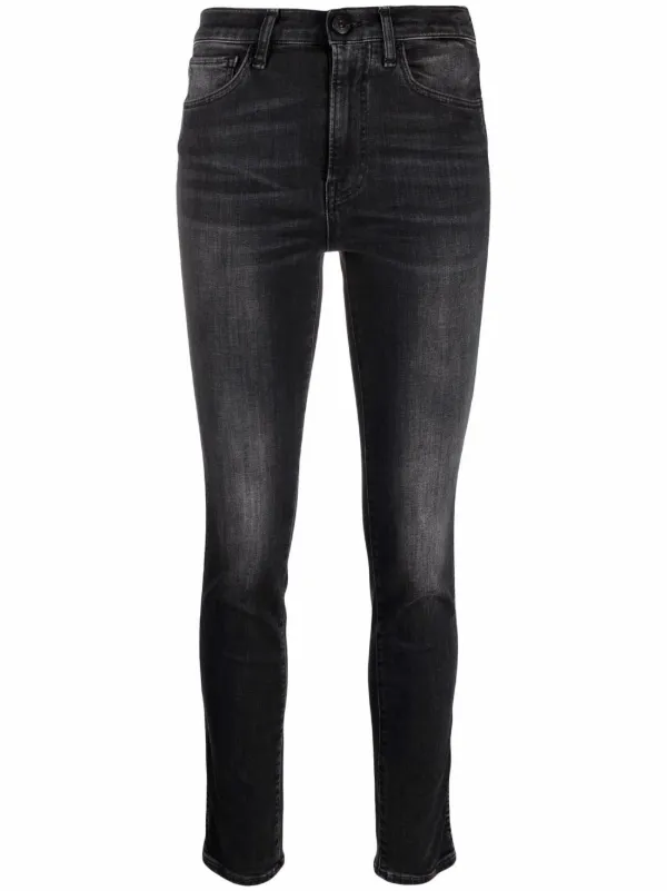 Shop 3x1 mid-rise skinny jeans with 
