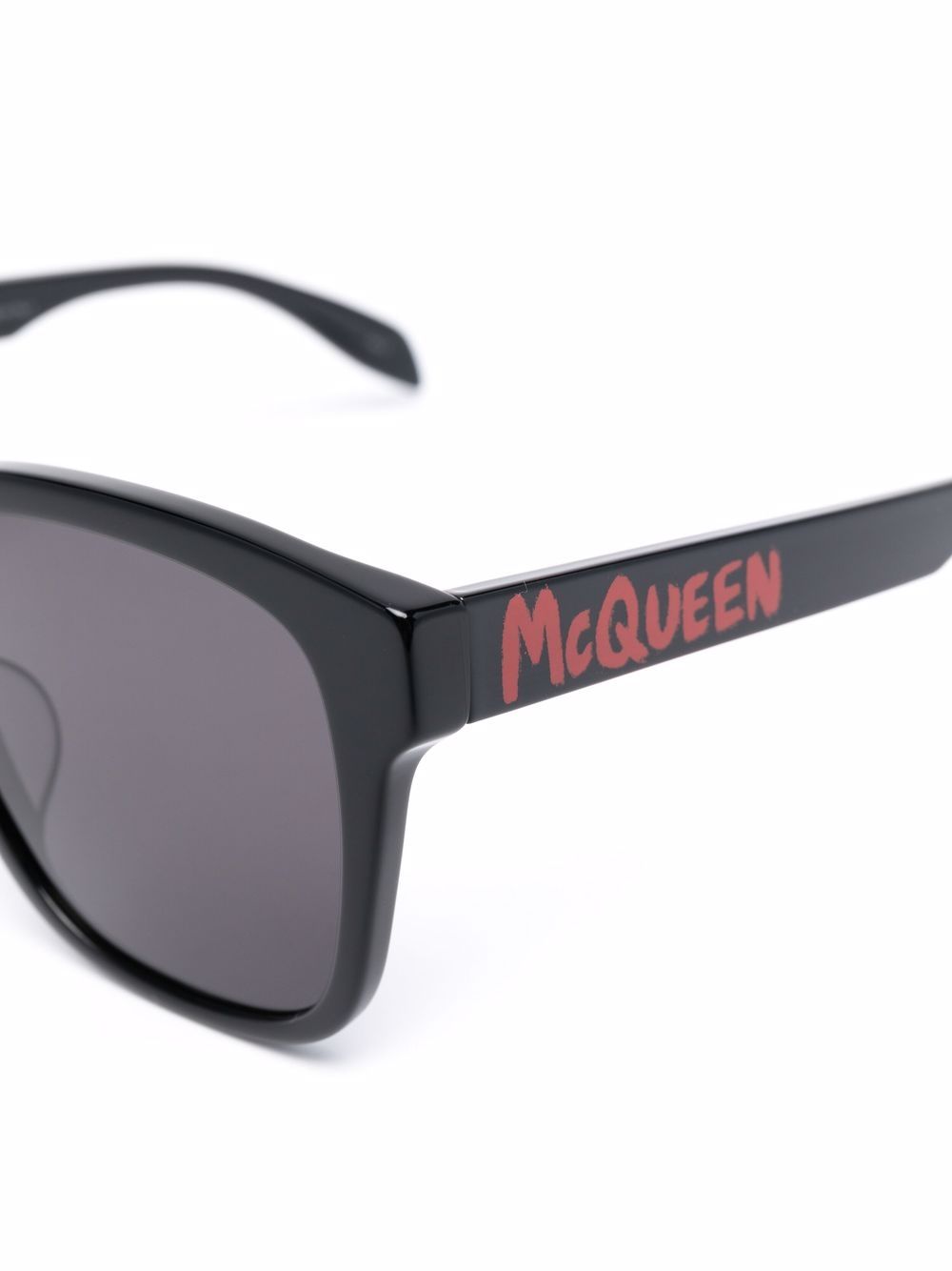 фото Alexander mcqueen eyewear солнцезащитные очки graffiti с логотипом