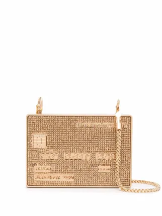 Alexander Wang crystal embellished Mini card effect Bag Farfetch