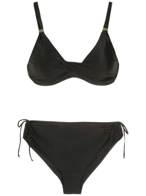 Lygia & Nanny Marcela ruched bikini
