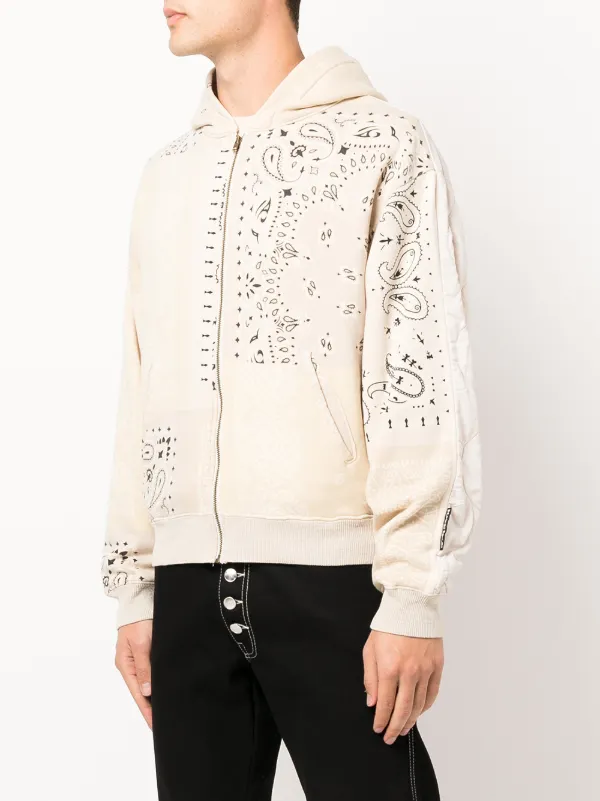 nike bandana print jacket