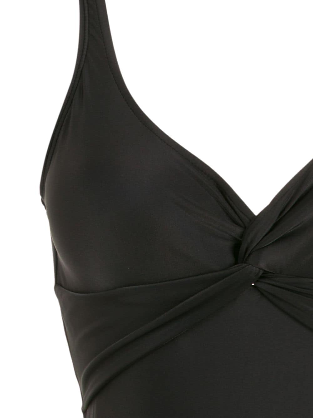 Shop Lygia & Nanny Adriana Twist Swimsuit In Black