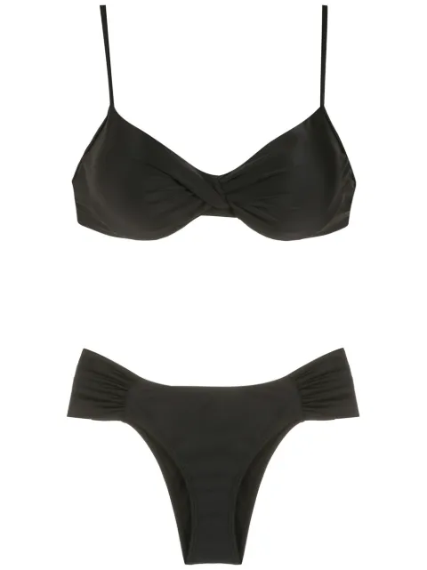 Lygia & Nanny Vitória ruched bikini