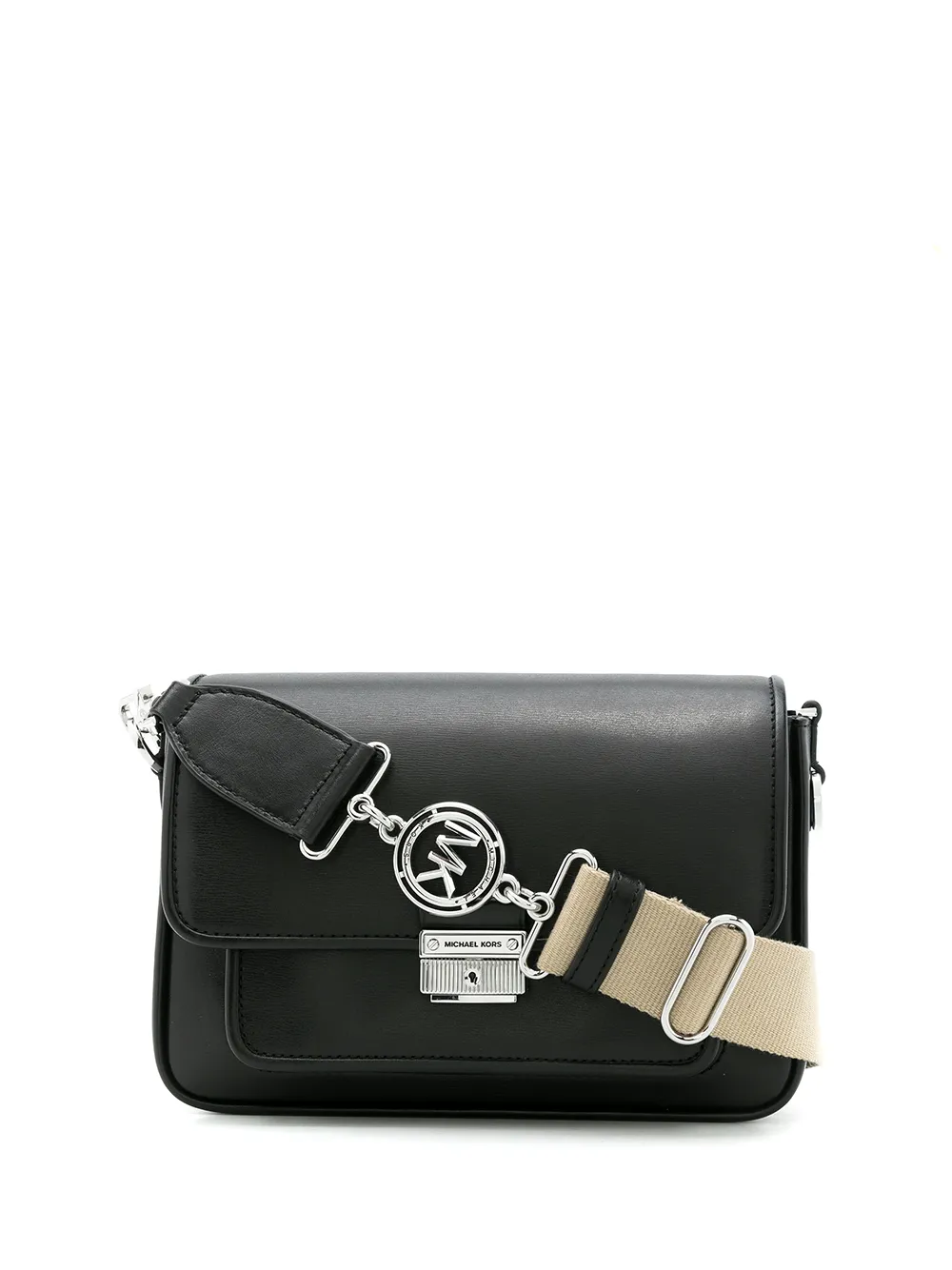 

Michael Kors Bradshaw leather crossbody bag - Black