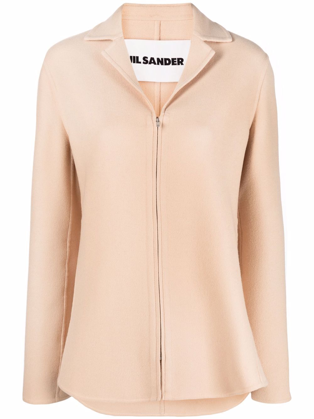 фото Jil sander короткое пальто на молнии