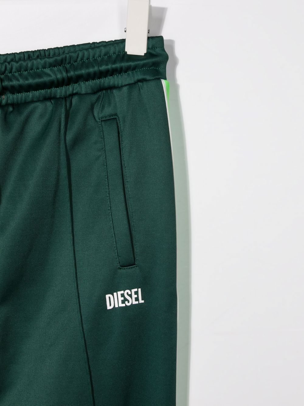 фото Diesel kids спортивные брюки с кулиской и логотипом