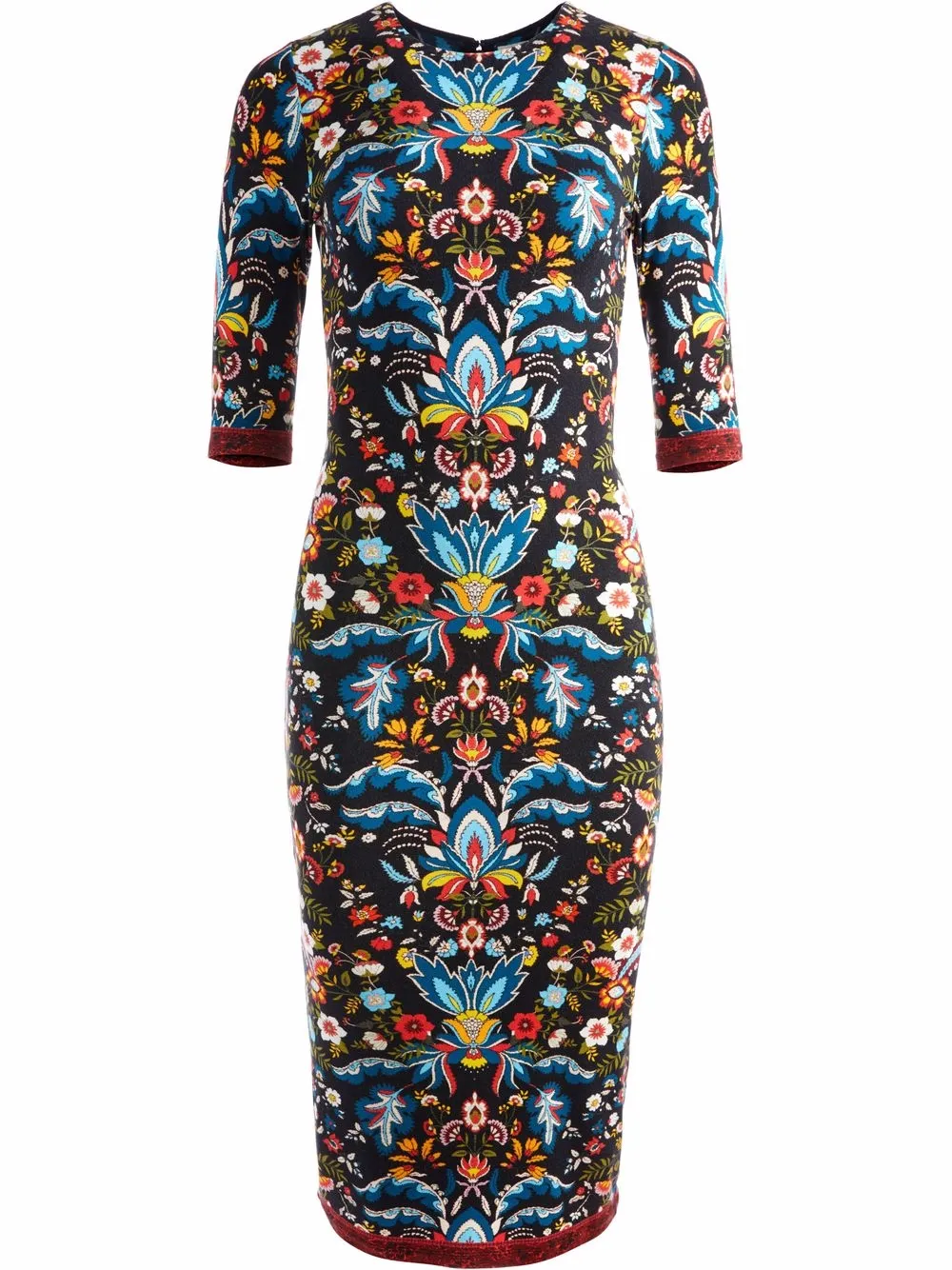 Alice and olivia delora fitted dress clearance