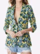 Alice+Olivia Macey floral-print blazer