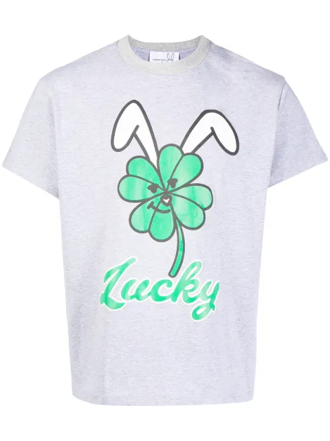 Natasha Zinko graphic-print short-sleeved T-shirt