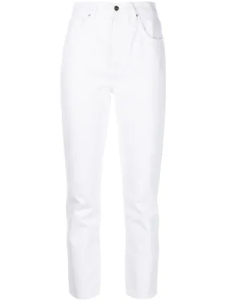 ANINE BING high-rise Sonya Straight Jeans - Farfetch